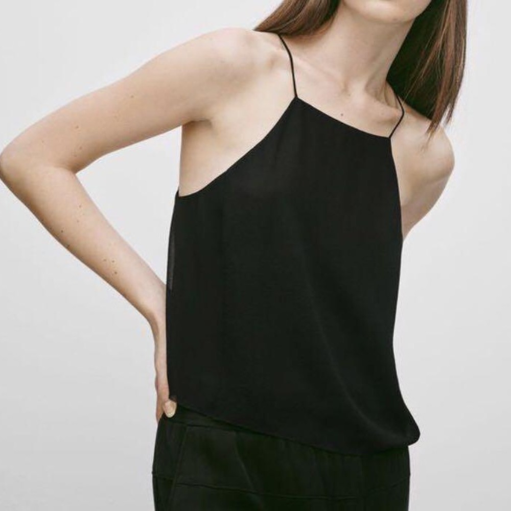 Aritzia Wilfred Free “Rian” silk top